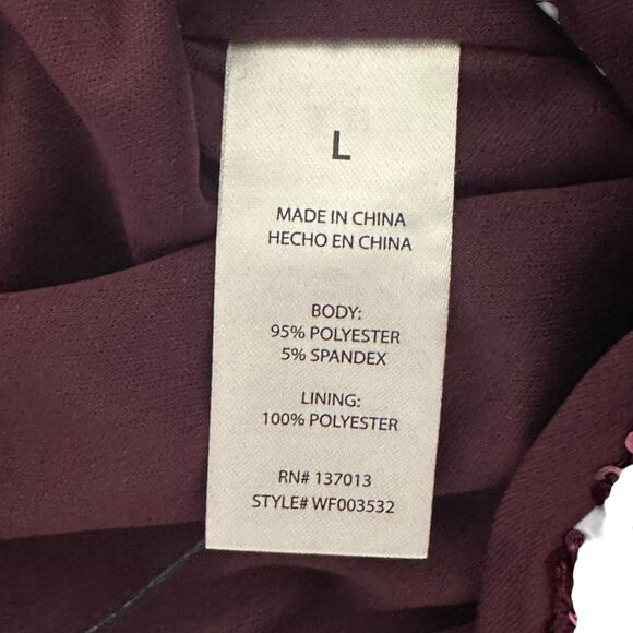 Wildfox Armidale Midi Length Skirt Dark Purple Sequin Size L Fitted Bling - Picture 9 of 12